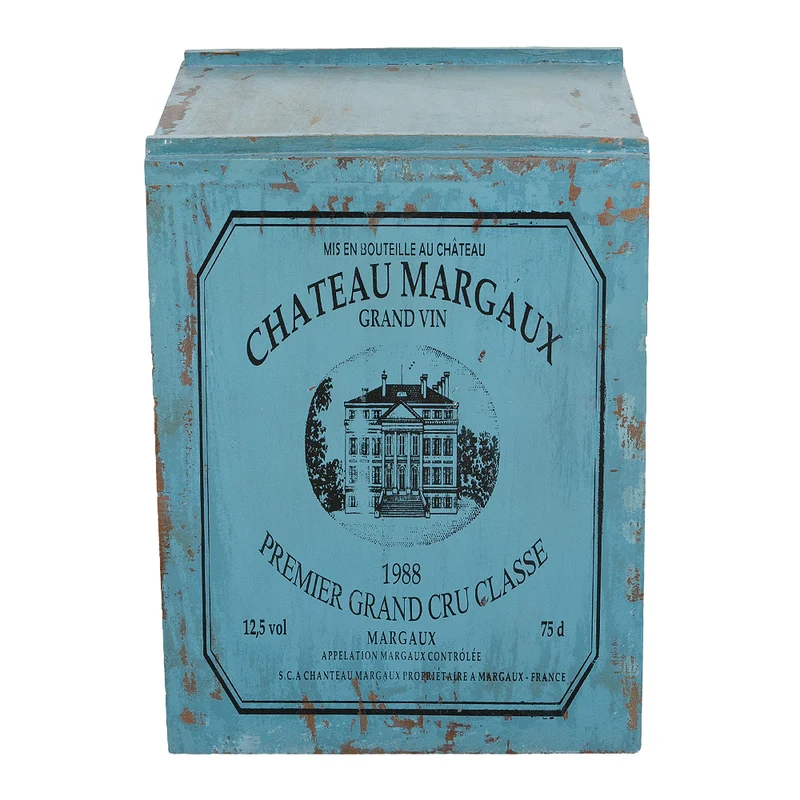 Flaschenbox SURAT Blue Fregata ca. H40cm Weinregal
