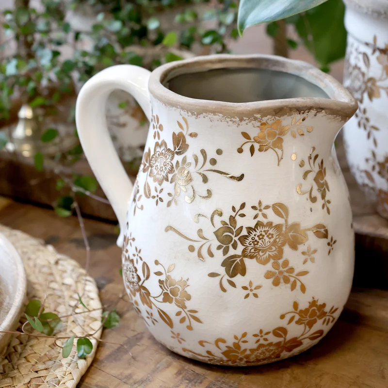 Chic Antique Anniversary Melun Kanne – Antique Messing