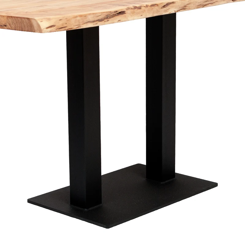 Bartischfuß BISTRO-2 ca. H72,5cm Schwarz