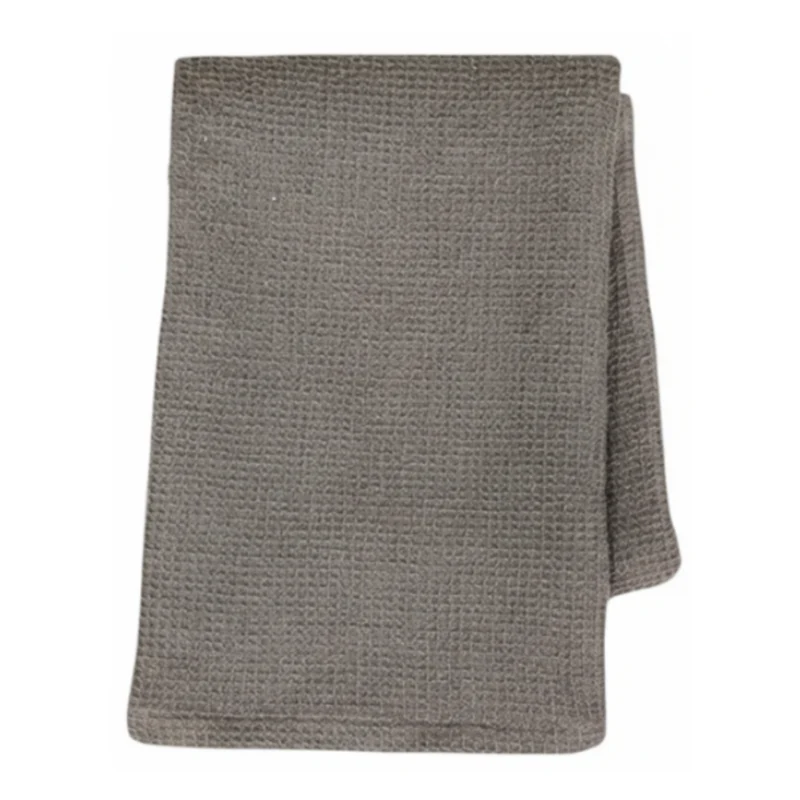 Chic Antique Éternel Geschirrtuch Helle Schokolade mit Waffelstruktur