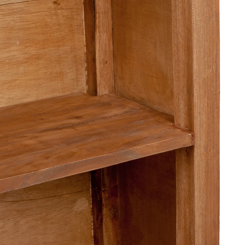 Massivholz Regal RACK-L 100cm Rustic-Teak Mahagoni