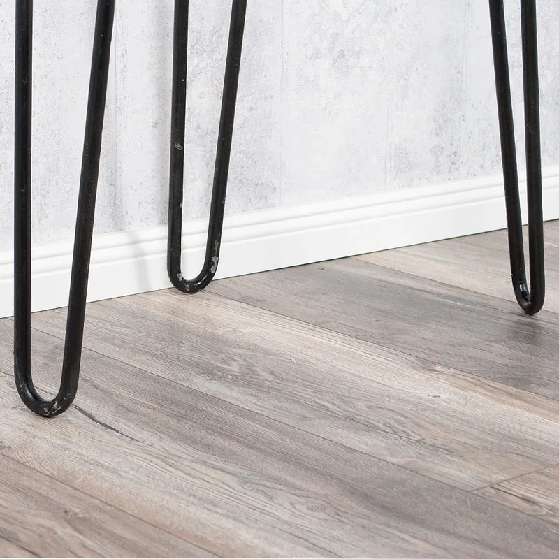 Individuelle Teak-Konsole DINDONG ca. L75-90cm