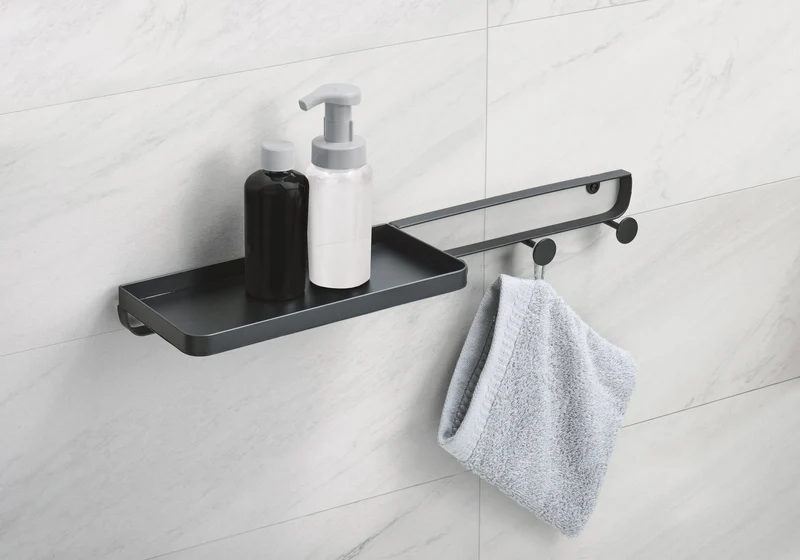 Hakenleiste FRAMEWORK SHELF Schwarz M