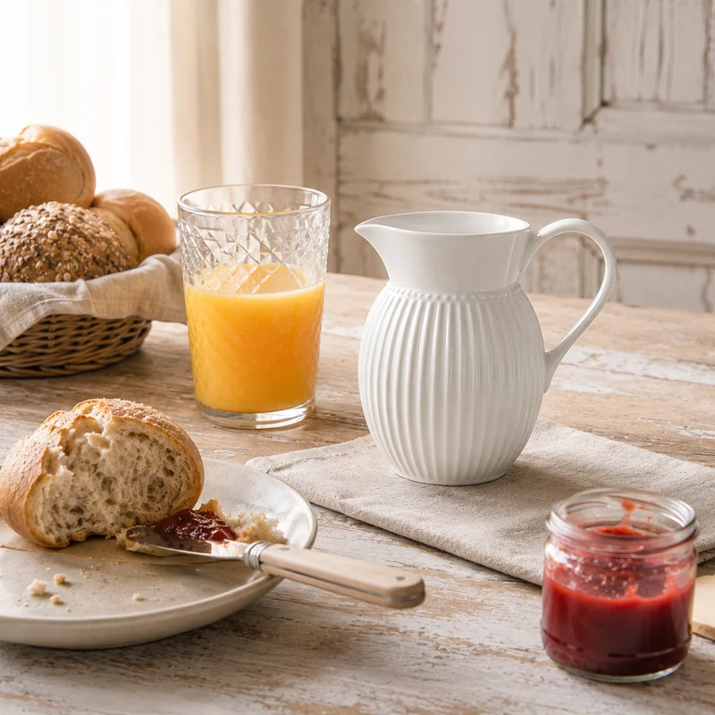 GreenGate Krug Alice Weiß 0,5 L