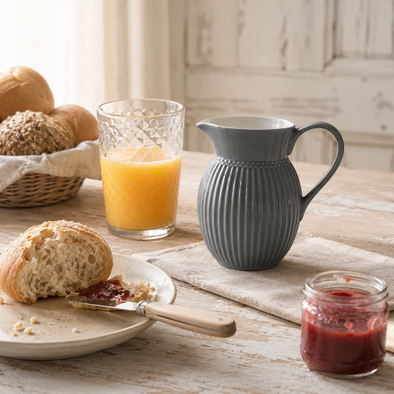 GreenGate Krug Alice Steingrau 0,5 L