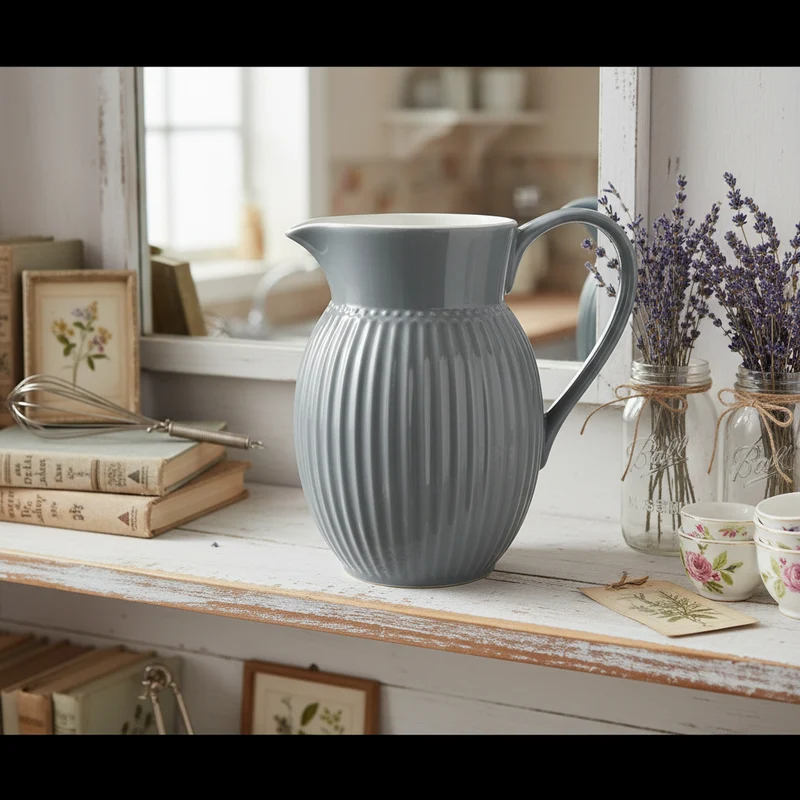 GreenGate Krug Alice Steingrau 0,5 L