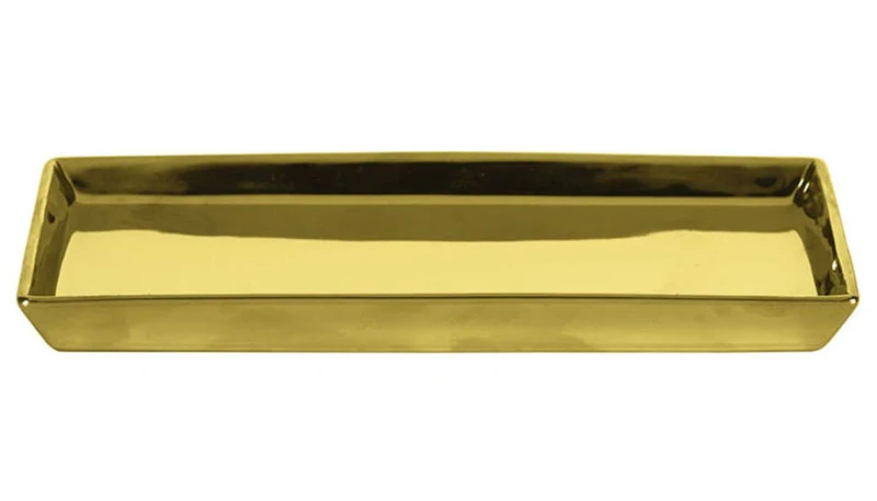 Dekoschale GLAMOUR Goldfarben