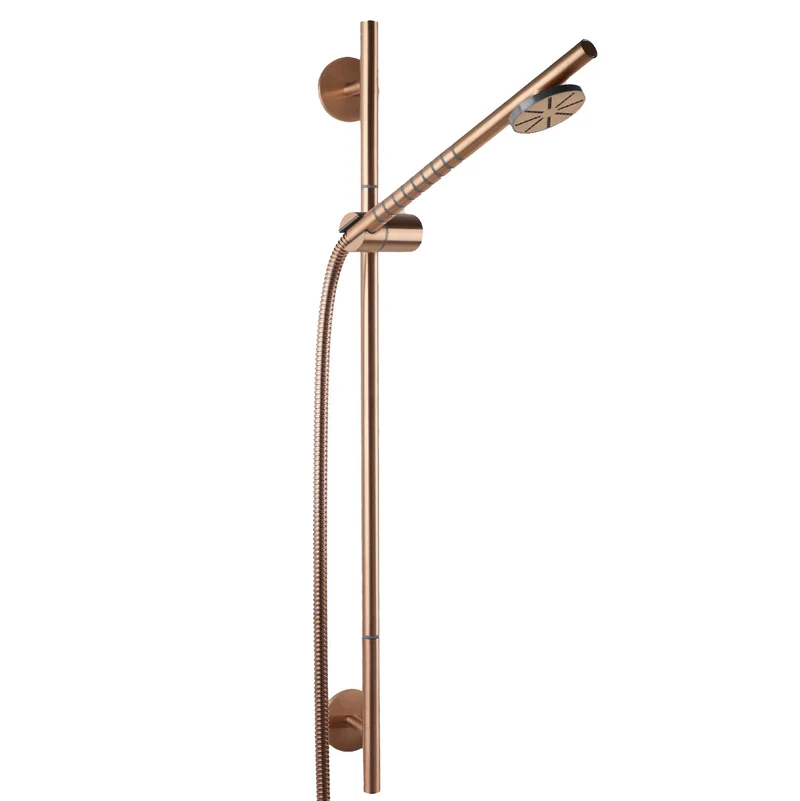Vola Brausestange mit Rundkopfhandbrause T65
