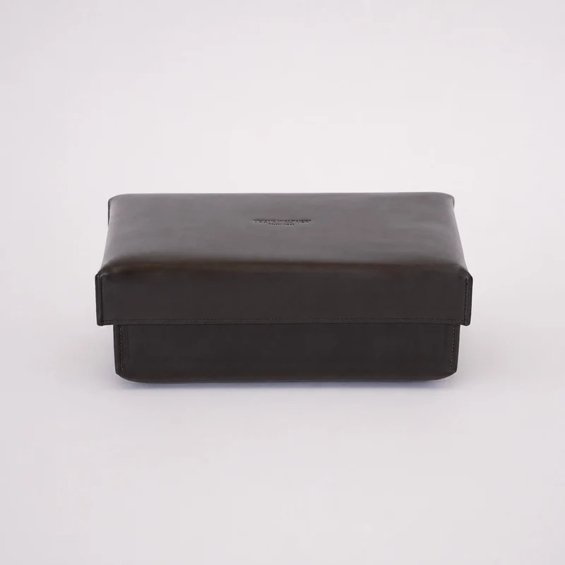 Leder Utensilienbox Nappa DUO