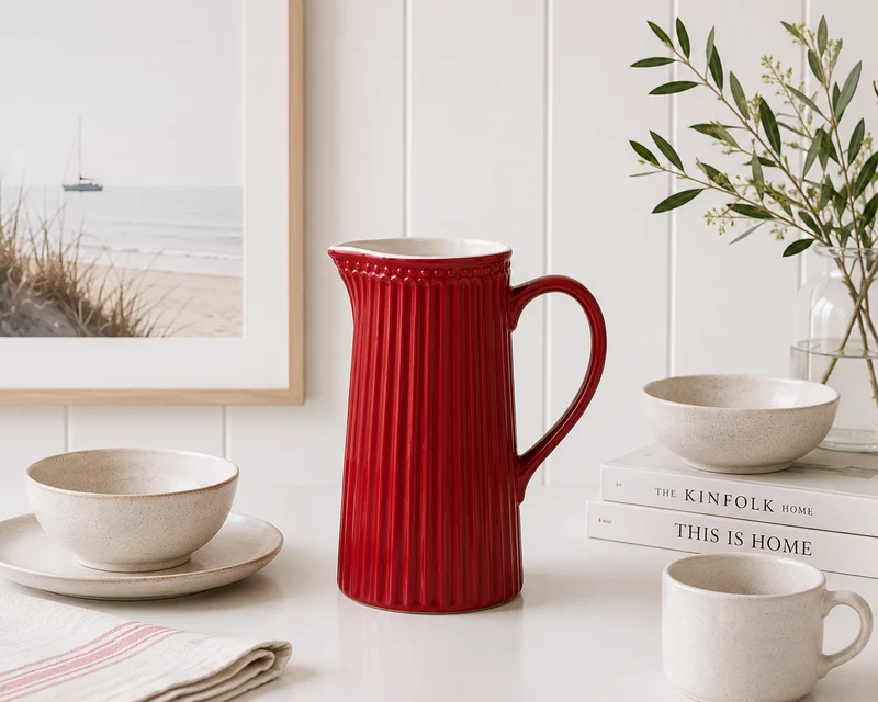 GreenGate Kanne Alice Rot 1L