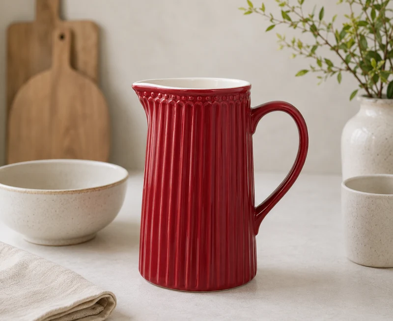 GreenGate Kanne Alice Rot 1L