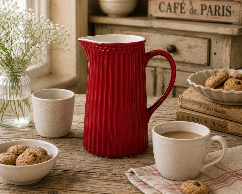 GreenGate Kanne Alice Rot 1L