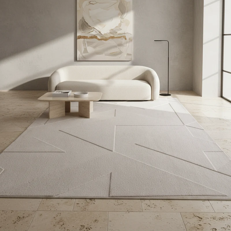 Kurzflor-Teppich Geometrisch – Waschbar | Maschinenwaschbar bei 30°C