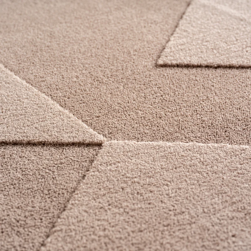 Kurzflor-Teppich Geometrisch – Waschbar | Maschinenwaschbar bei 30°C