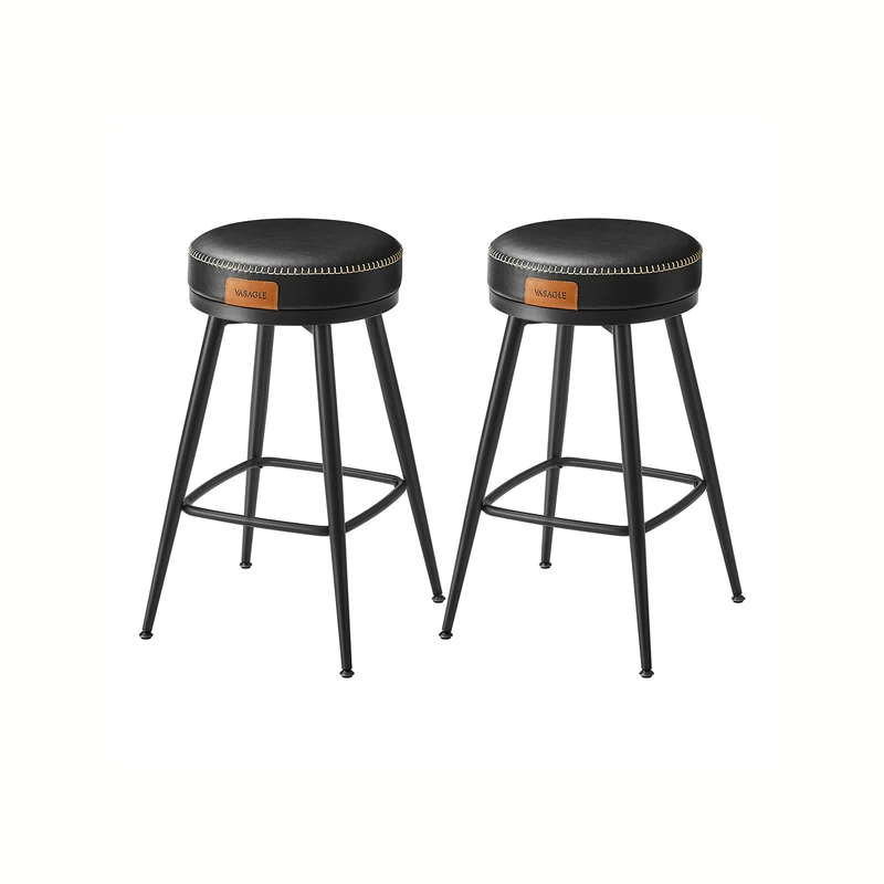 EKHO Colección - Juego de 2 Taburetes de Bar