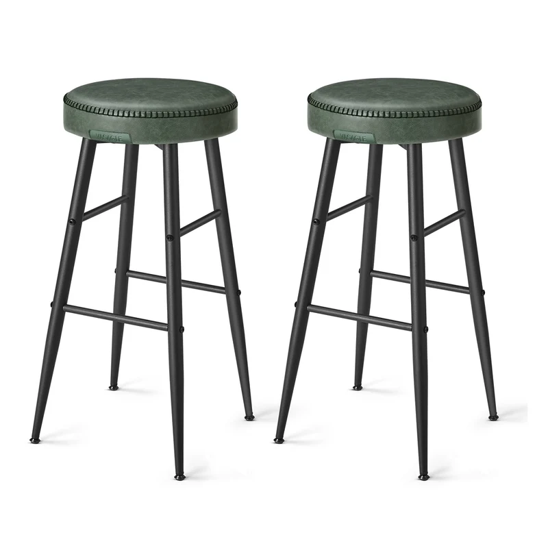 EKHO Colección - Juego de 2 Taburetes de Bar