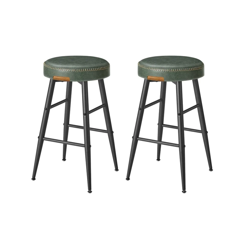 EKHO Colección - Juego de 2 Taburetes de Bar