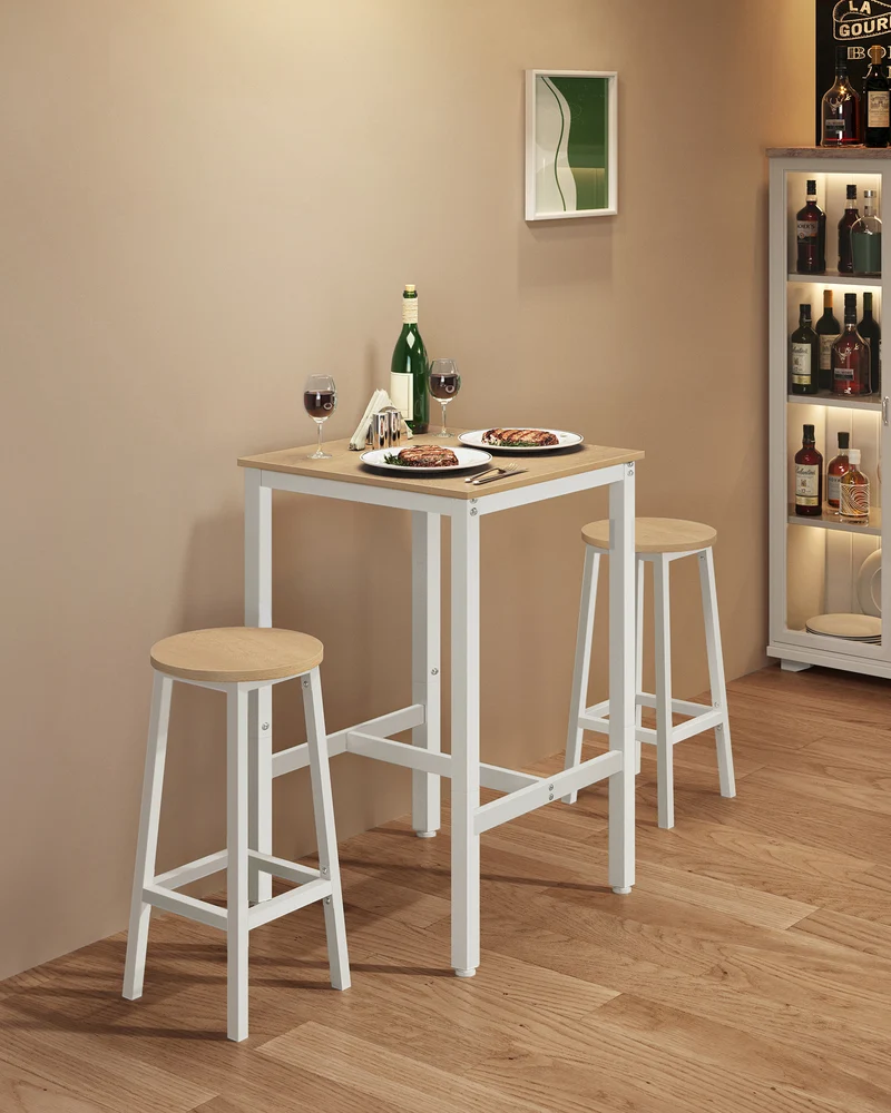 Pub Table, Bar Height Table, Counter Height Table, Square Table, Small Kitchen Table For 2, Short Table, Counter Height Bar Table, Small Bistro Table
