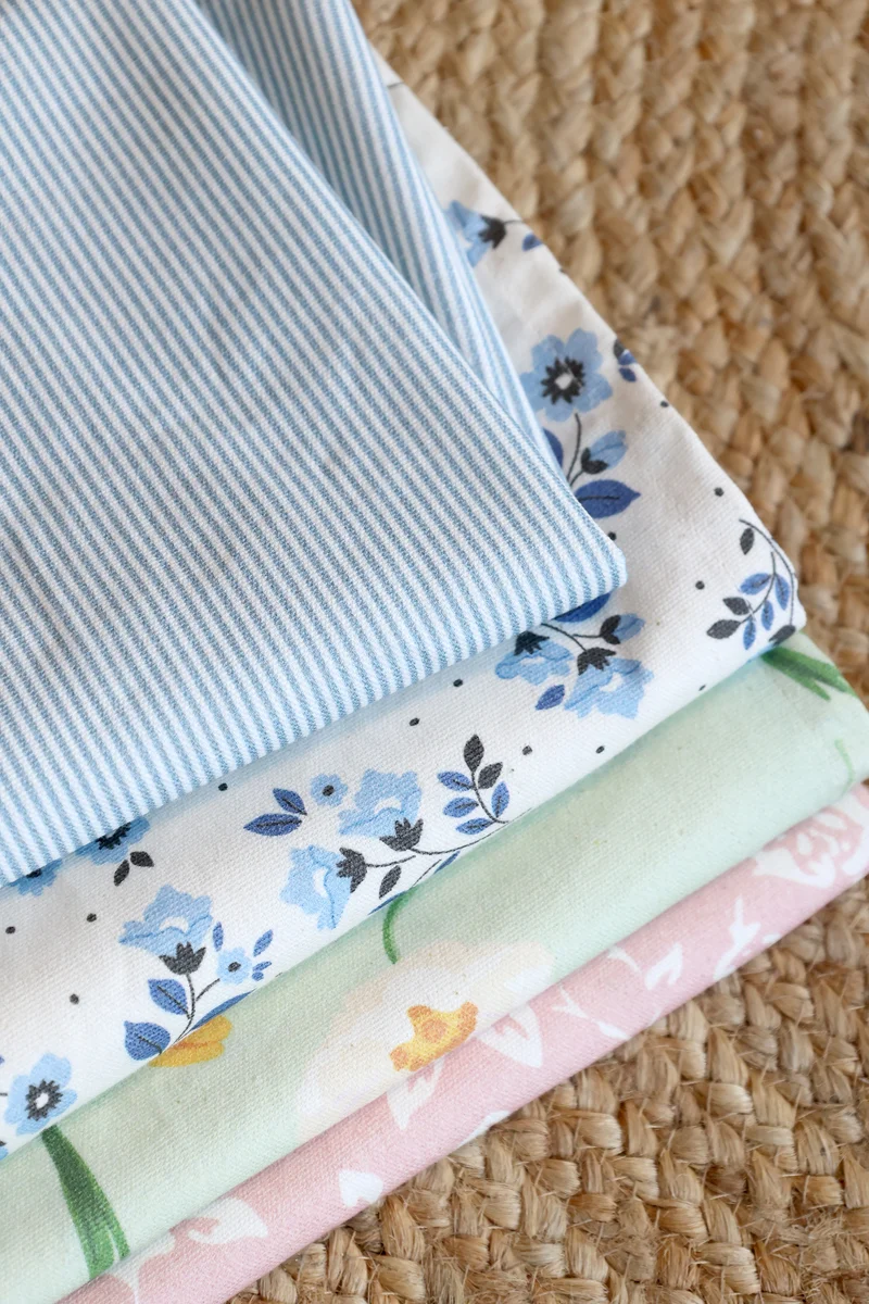 Chic Antique Aix Geschirrtuch Maritimes Streifenmuster Blau Weiß