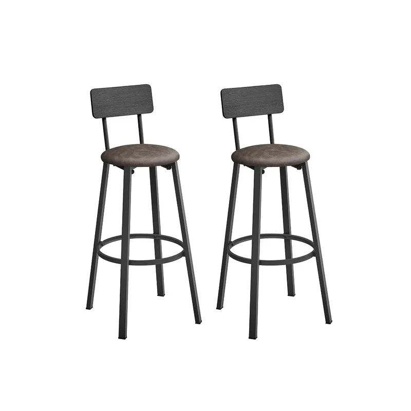 Juego de 2 Taburetes de Barra