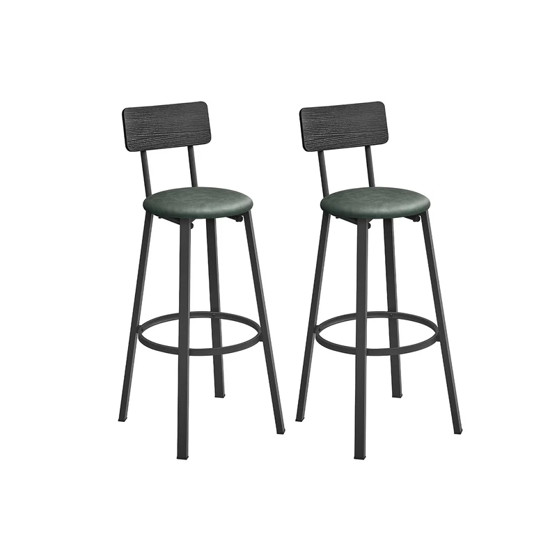 Juego de 2 Taburetes de Barra