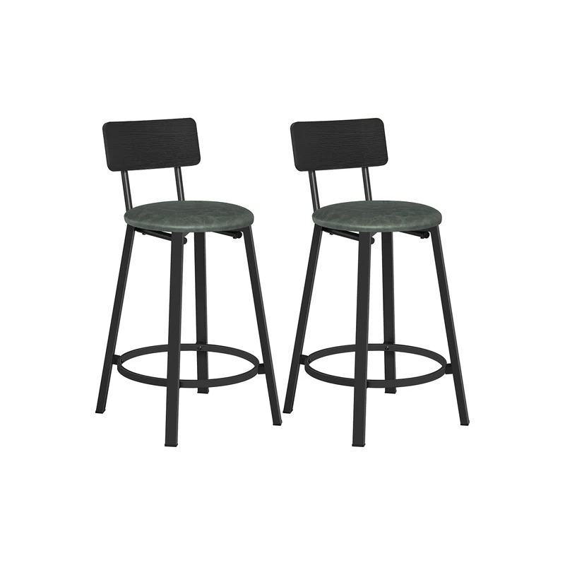 Juego de 2 Taburetes de Barra
