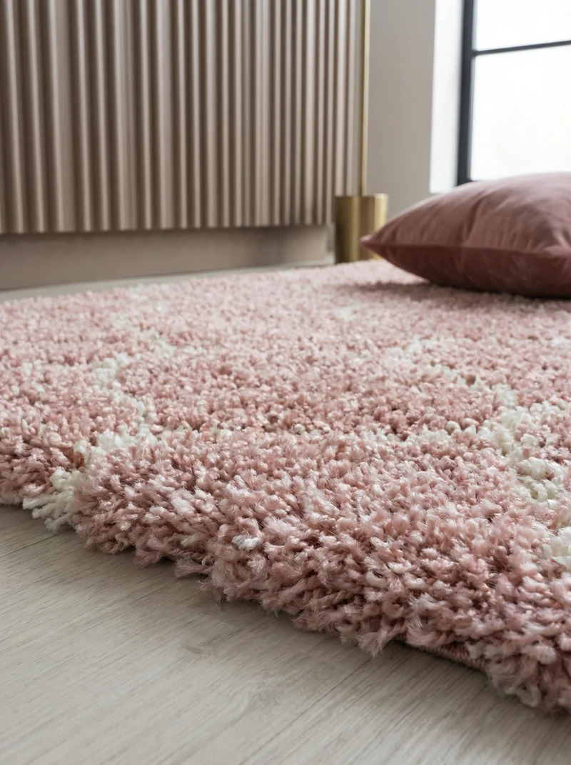 Shaggy Hochflor-Teppich Skandinavisch – Waschbar & Flauschig | 3,00 cm Florhöhe für Barfußkomfort