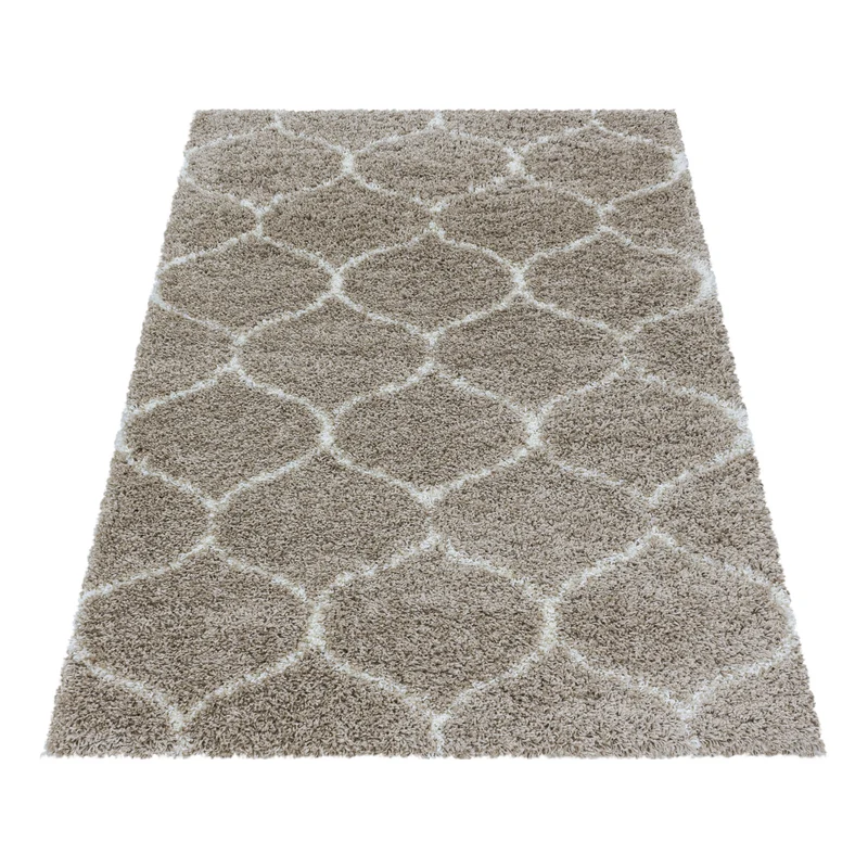 Shaggy Hochflor-Teppich Skandinavisch – Waschbar & Flauschig | 3,00 cm Florhöhe für Barfußkomfort