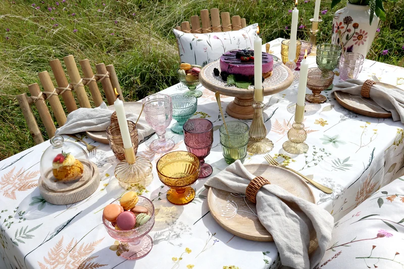 Chic Antique Saint-Émilion Weinglas mit Muster – 6er Set