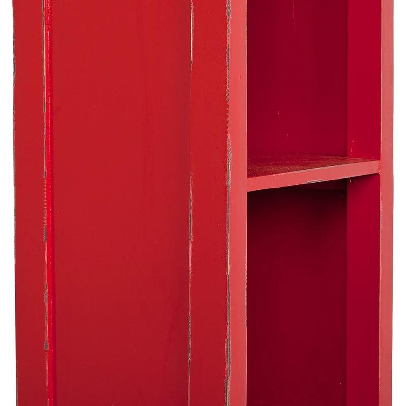 Bücherregal ANGELIQUE Antik Rot ca. B56cm