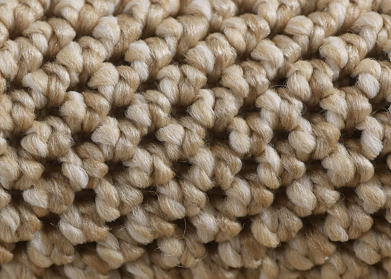 Flachgewebe-Teppich Einfarbig – Waschbar & Strapazierfähig | Heatset-Veredelung für Wolloptik