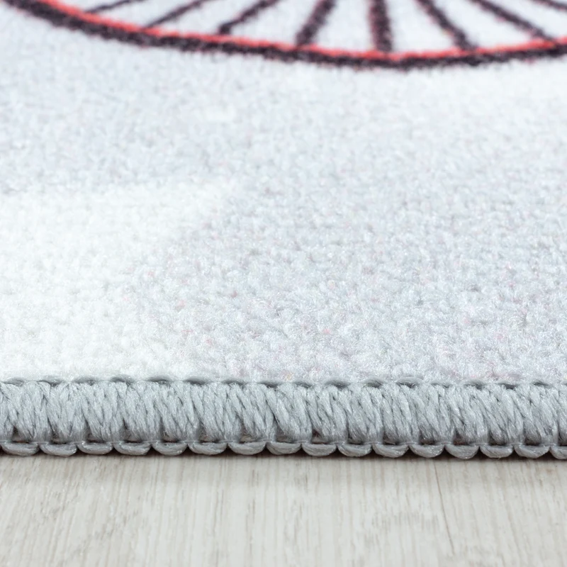 Kinderteppich Hüpfkästchen – Waschbar & Rutschfest zum Spielen für Kinderzimmer