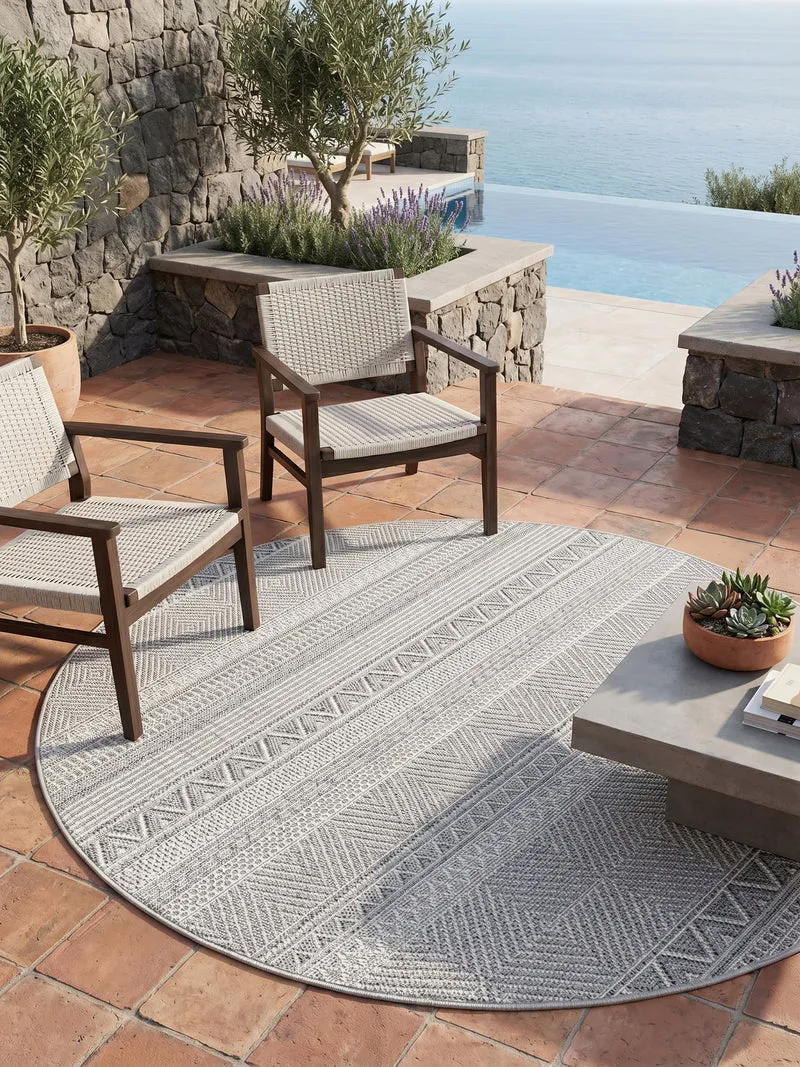 Outdoor-Teppich Ethno – Waschbar & Wetterfest für Balkon & Terrasse