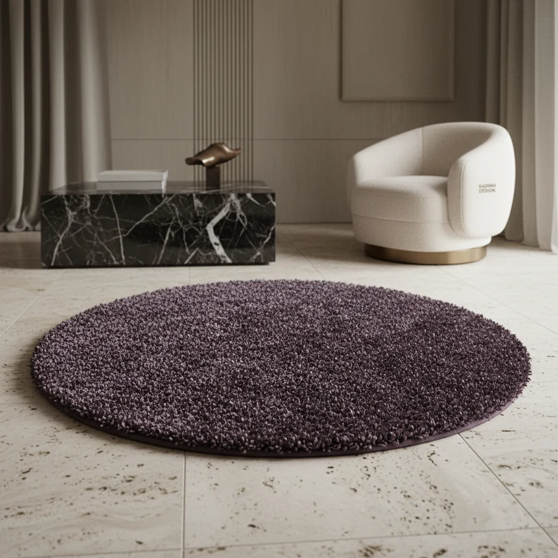 Shaggy Hochflor-Teppich Einfarbig – Waschbar & Flauschig | 3,00 cm Florhöhe für Barfußkomfort