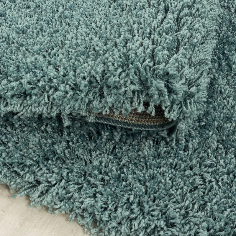 Shaggy Hochflor-Teppich Einfarbig – Waschbar & Flauschig | 3,00 cm Florhöhe für Barfußkomfort