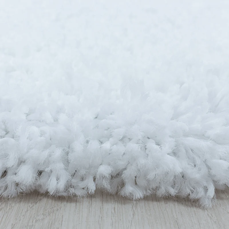 Shaggy Hochflor-Teppich Einfarbig – Waschbar & Flauschig | 3,00 cm Florhöhe für Barfußkomfort