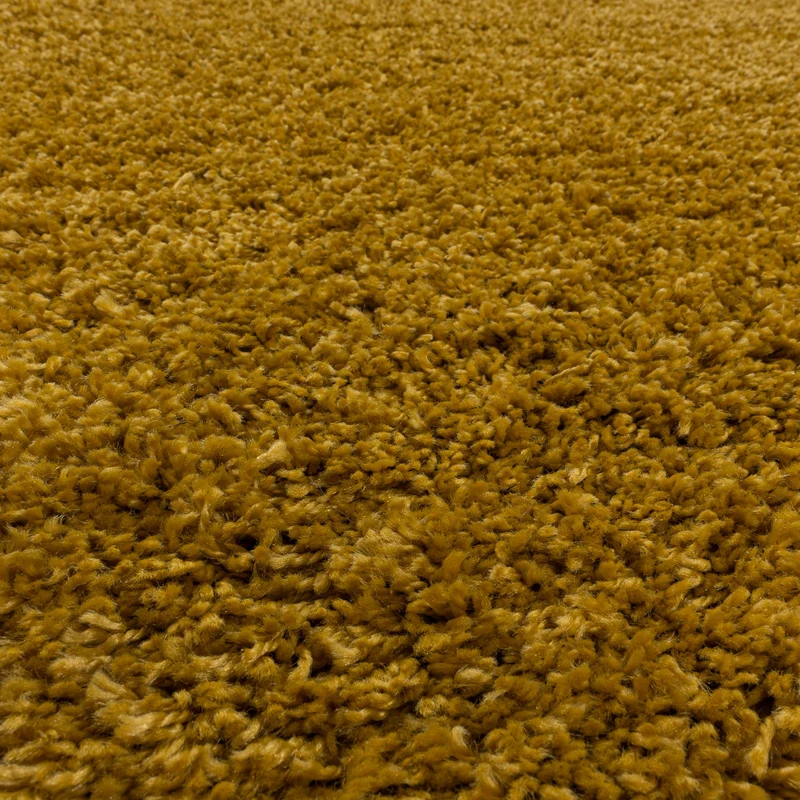 Shaggy Hochflor-Teppich Einfarbig – Waschbar & Flauschig | 3,00 cm Florhöhe für Barfußkomfort