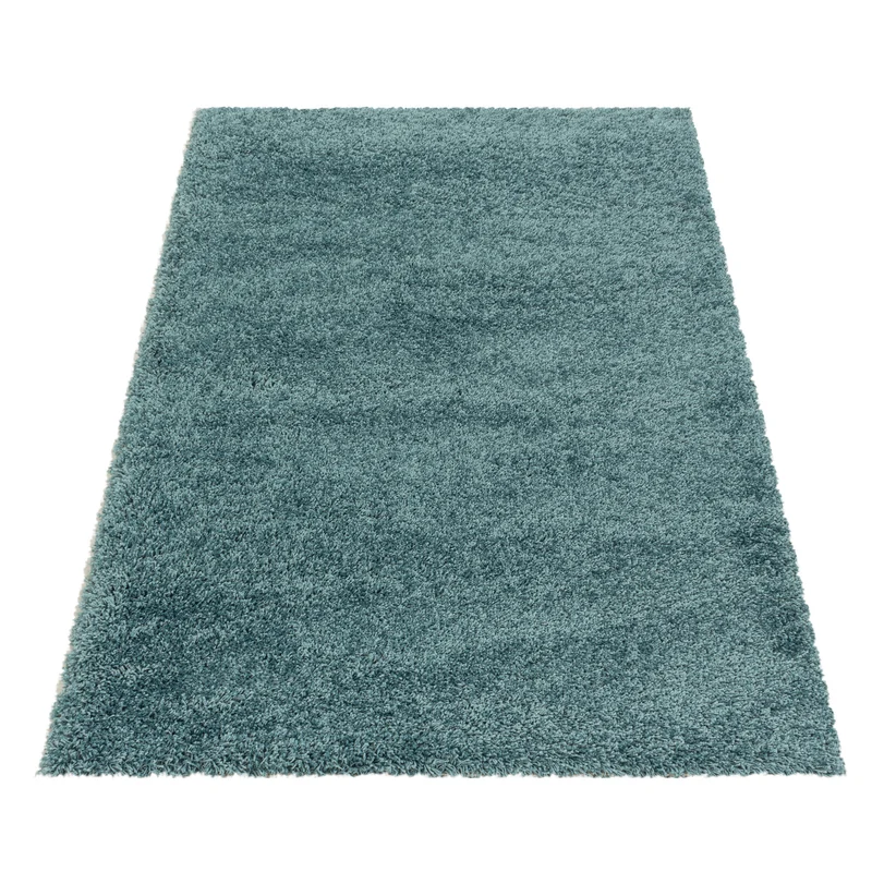 Shaggy Hochflor-Teppich Einfarbig – Waschbar & Flauschig | 3,00 cm Florhöhe für Barfußkomfort