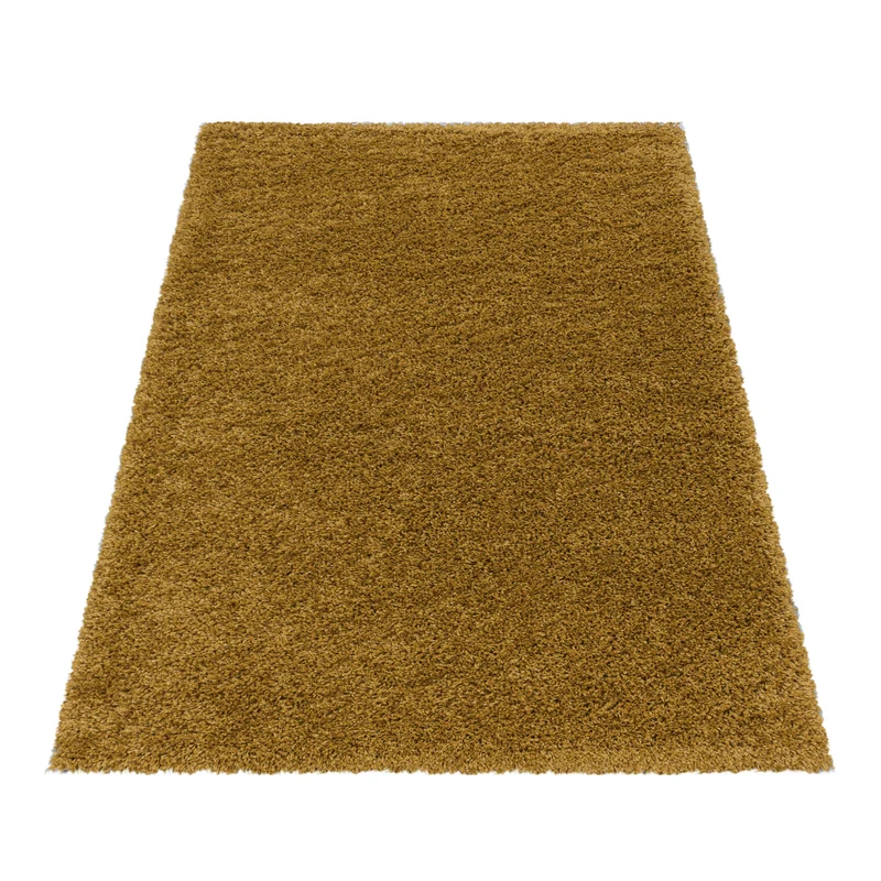 Shaggy Hochflor-Teppich Einfarbig – Waschbar & Flauschig | 3,00 cm Florhöhe für Barfußkomfort
