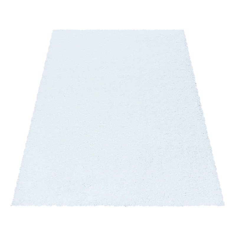 Shaggy Hochflor-Teppich Einfarbig – Waschbar & Flauschig | 3,00 cm Florhöhe für Barfußkomfort