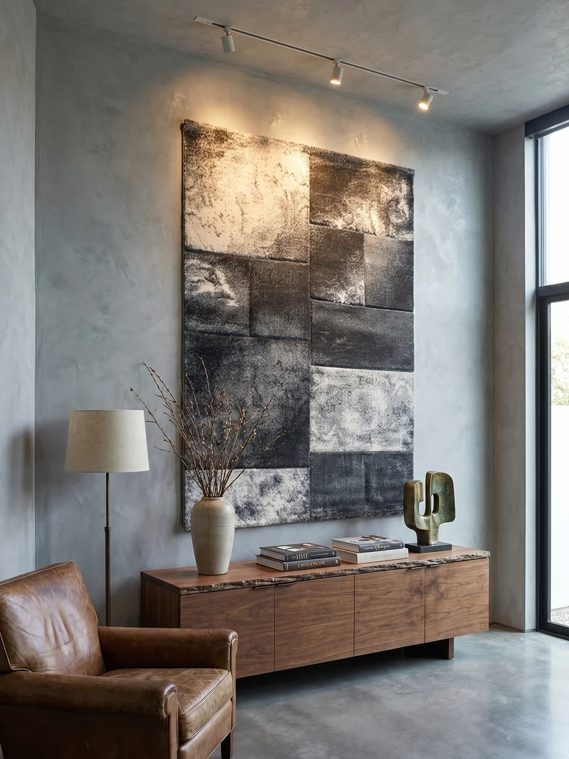 Kurzflor-Teppich Mosaik-Karo – Waschbar | Patchwork-Optik | 246k Noppen pro m² für Langlebigkeit