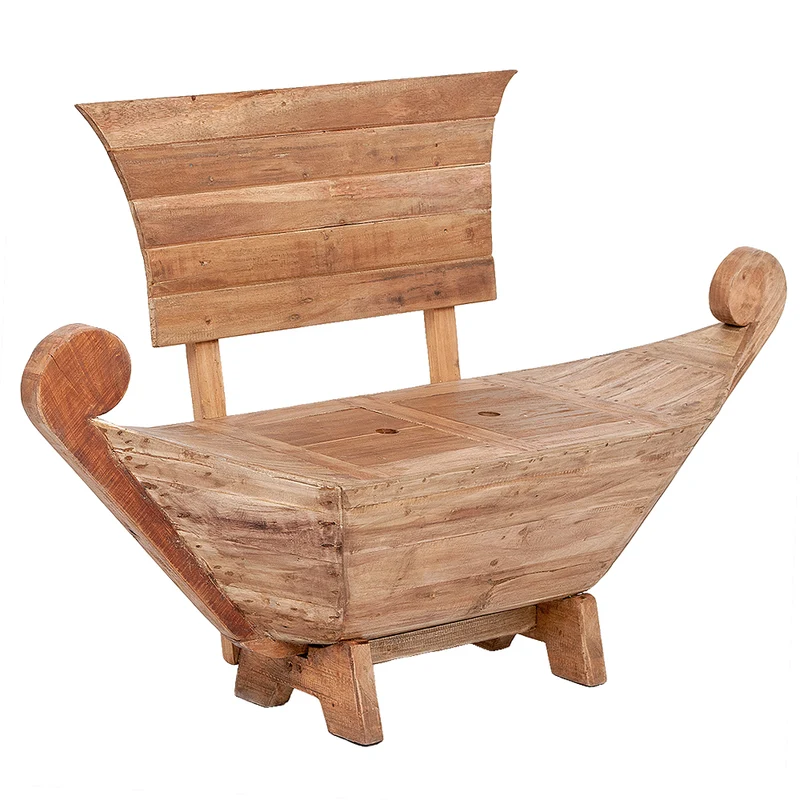 Sitzbank BARCO ca. L155cm Natural Mahagoni Teak