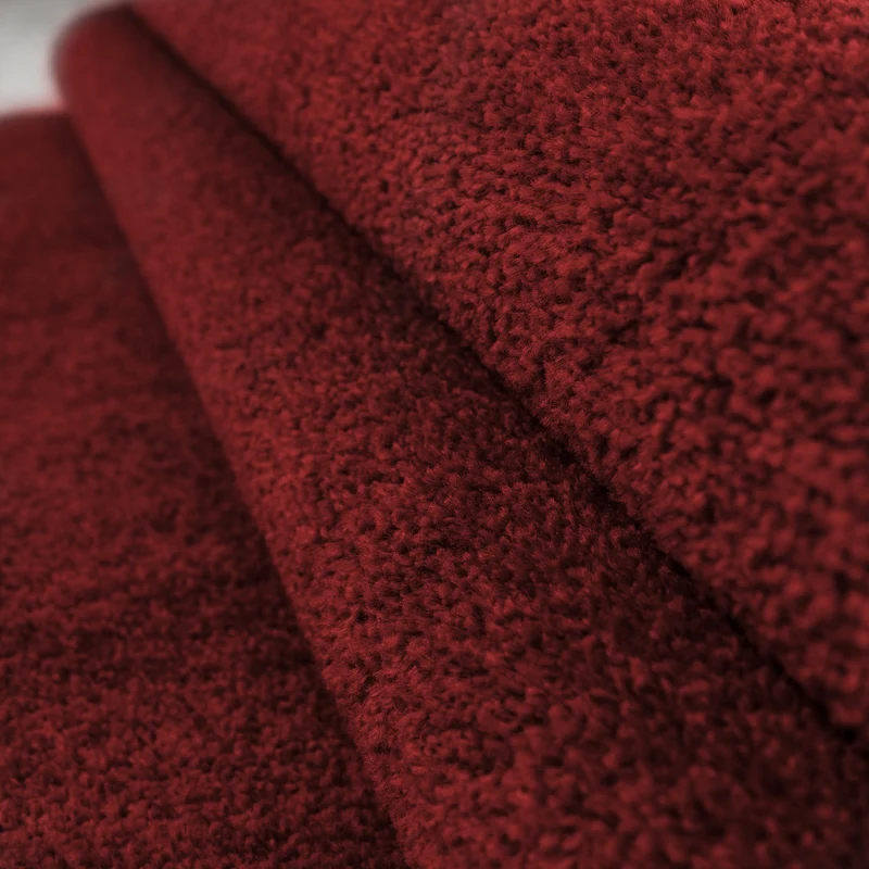 Kurzflor-Teppich Einfarbig – Waschbar & Strapazierfähig | Frisée-Garn für Lebendige Textur