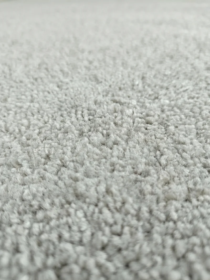 Kurzflor-Teppich Einfarbig – Waschbar & Strapazierfähig | Frisée-Garn für Lebendige Textur
