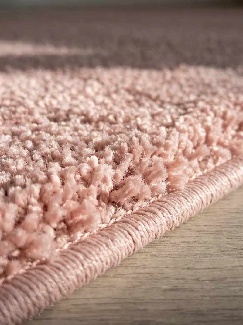 Kurzflor-Teppich Einfarbig – Waschbar & Strapazierfähig | Frisée-Garn für Lebendige Textur