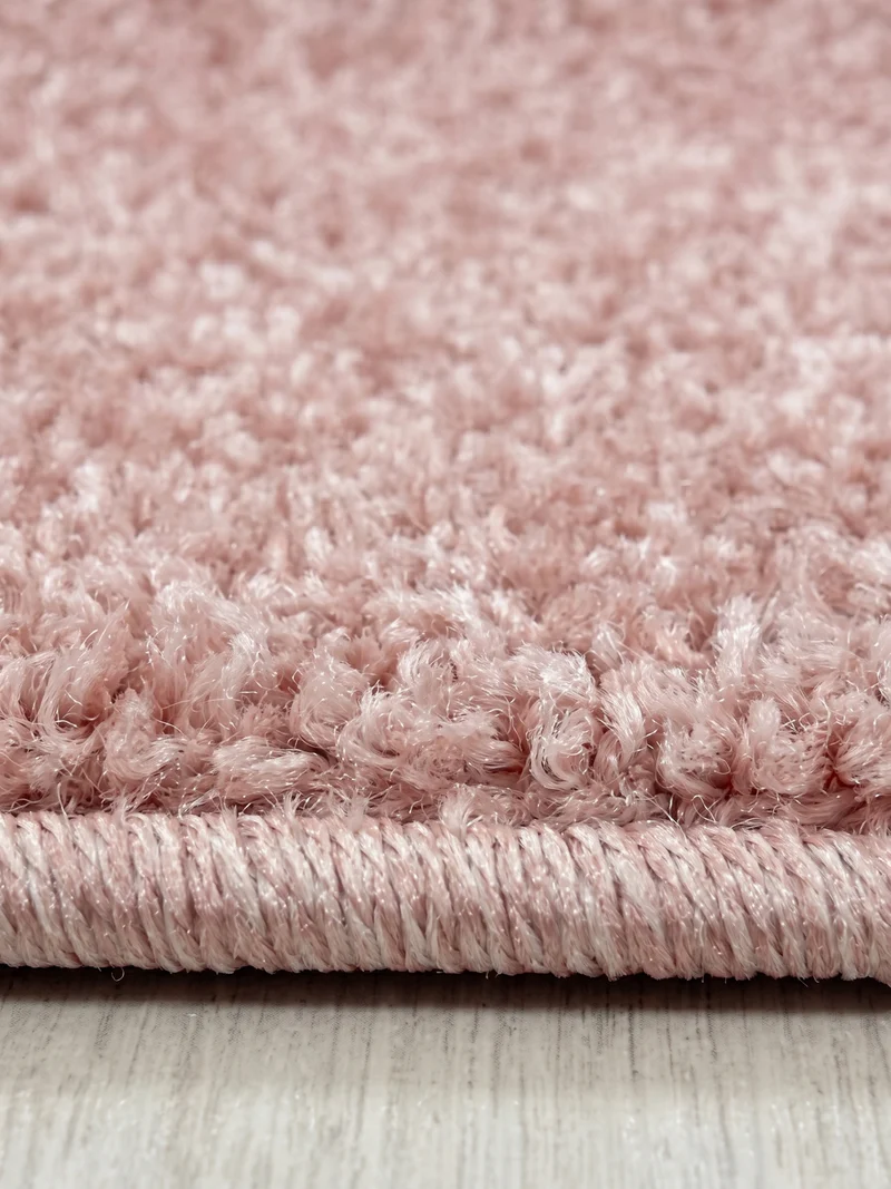 Kurzflor-Teppich Einfarbig – Waschbar & Strapazierfähig | Frisée-Garn für Lebendige Textur