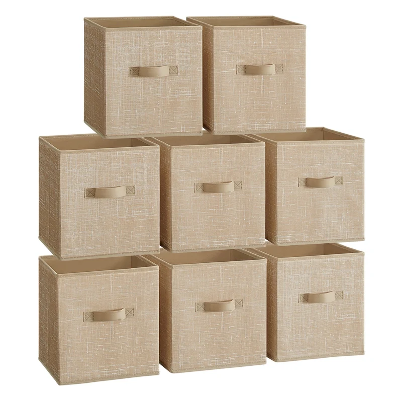 Cajas de Almacenaje Juego de 8 Plegables