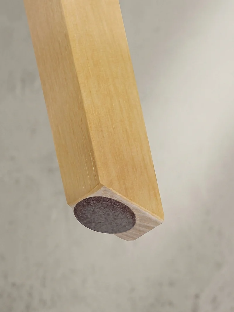 Esszimmerstuhl 2er Set mit Holzgestell Skandinavisch gepolstert