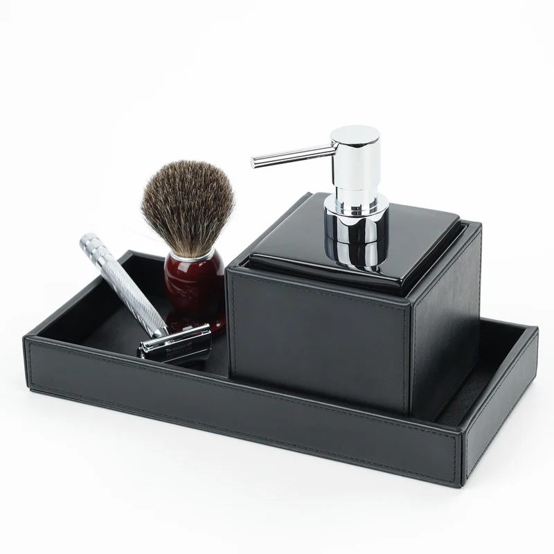 Kunstleder Seifenspender Brownie SSP