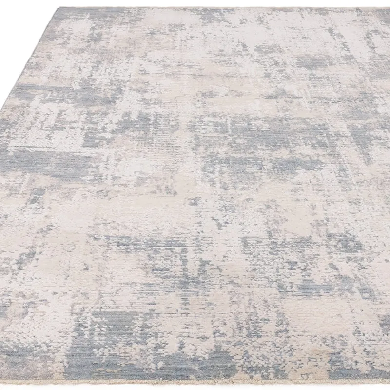 Teppich Velours abstrakt flauschig pflegeleicht Naturtöne